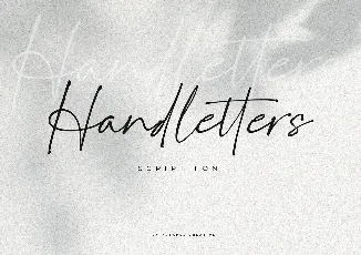 Handletters Handwritten Script font