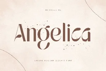 SS Angelica font