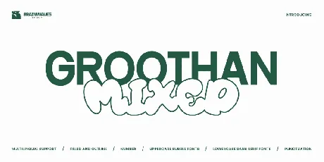 Groothan Mixed DEMO font