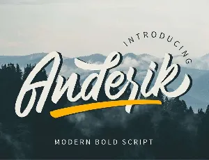 Anderik font