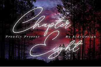 Chapter Eight font