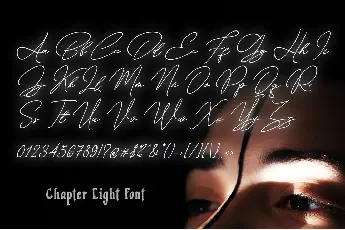 Chapter Eight font