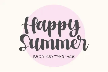 Rega Key font