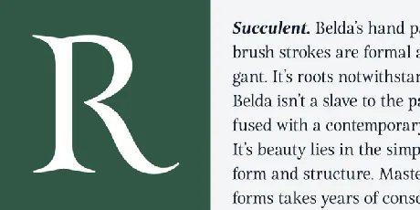 Belda font