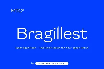 Bragilest font