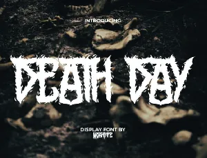 Death Day font