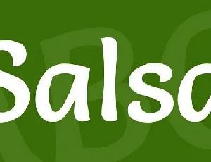 Salsa font