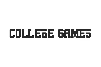 College Games Demo font