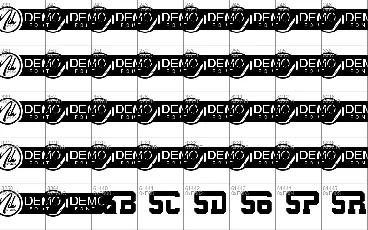 College Games Demo font