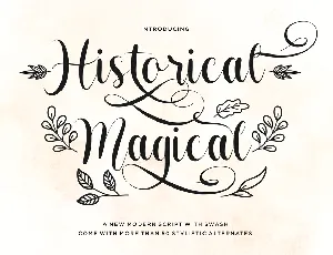 Historical Magical font