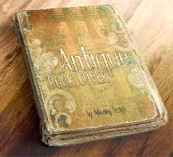 Antique Book Cover font