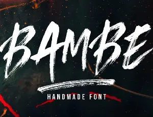 Bambe font