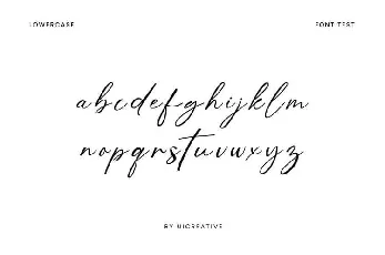 Anthonia Signature font