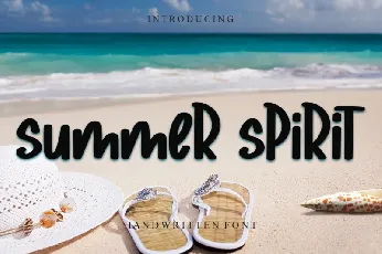 Summer Spirit font