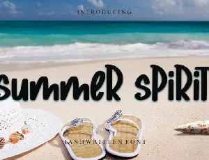 Summer Spirit font