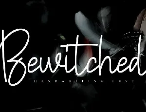 Bewitched Handwritten font