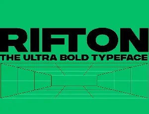 Rifton font