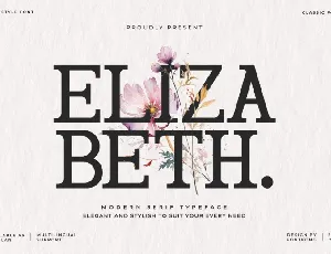 Elizabeth font