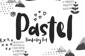 Pastel Handwriting font