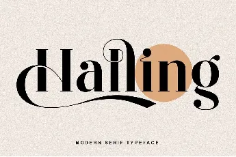 Halling font