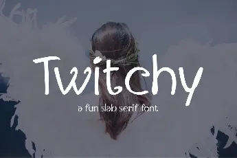 Twitchy font