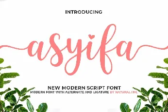 Asyifa font