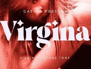 Virgina font