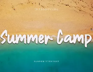 Summer Camp Script font