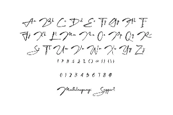 Harumjiwa Demo font