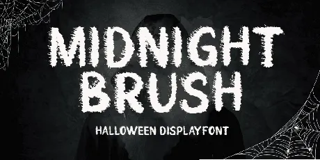 Midnight Brush font