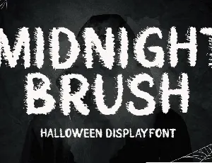 Midnight Brush font