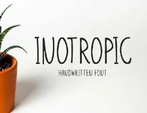 Inotropic font