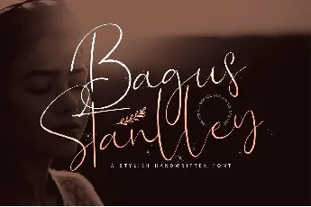 Bagus Stanlley font