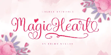 Magic Heart PERSONAL USE font