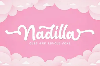 Nadilla font