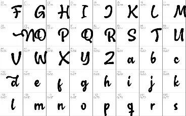 Nadilla font