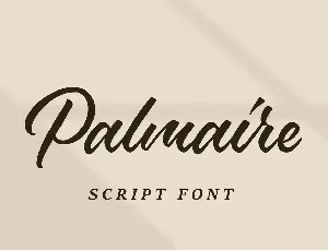 Palmaire font