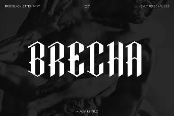 Brecha Blackletter Display font