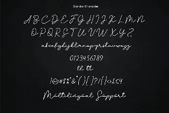 Gorinchem Handwritten Signature font