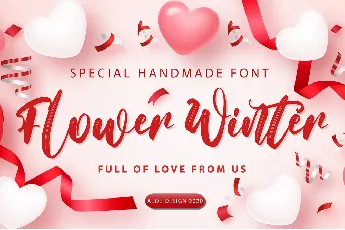 Flower Winter font