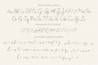 Bailey Sidney font