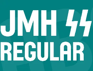 JMH SS font