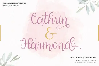 Modena Calligraphy font