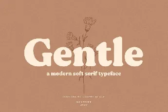 Gentle Soft Serif font