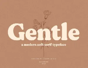 Gentle Soft Serif font