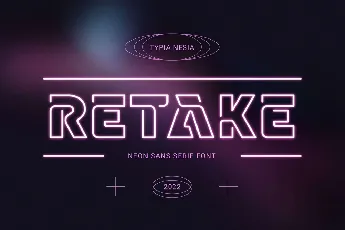 Retake font