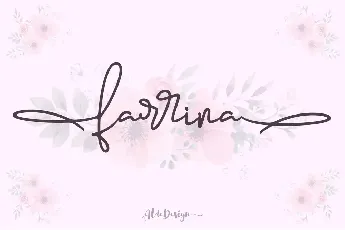 Farrina font