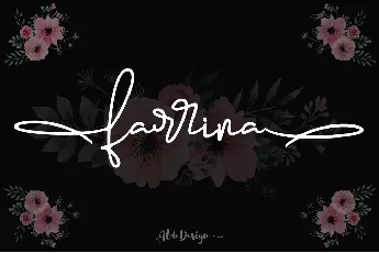 Farrina font