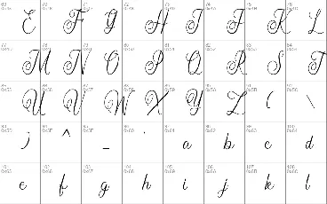 Bulmarie Script font