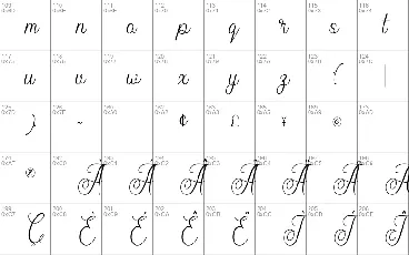 Bulmarie Script font
